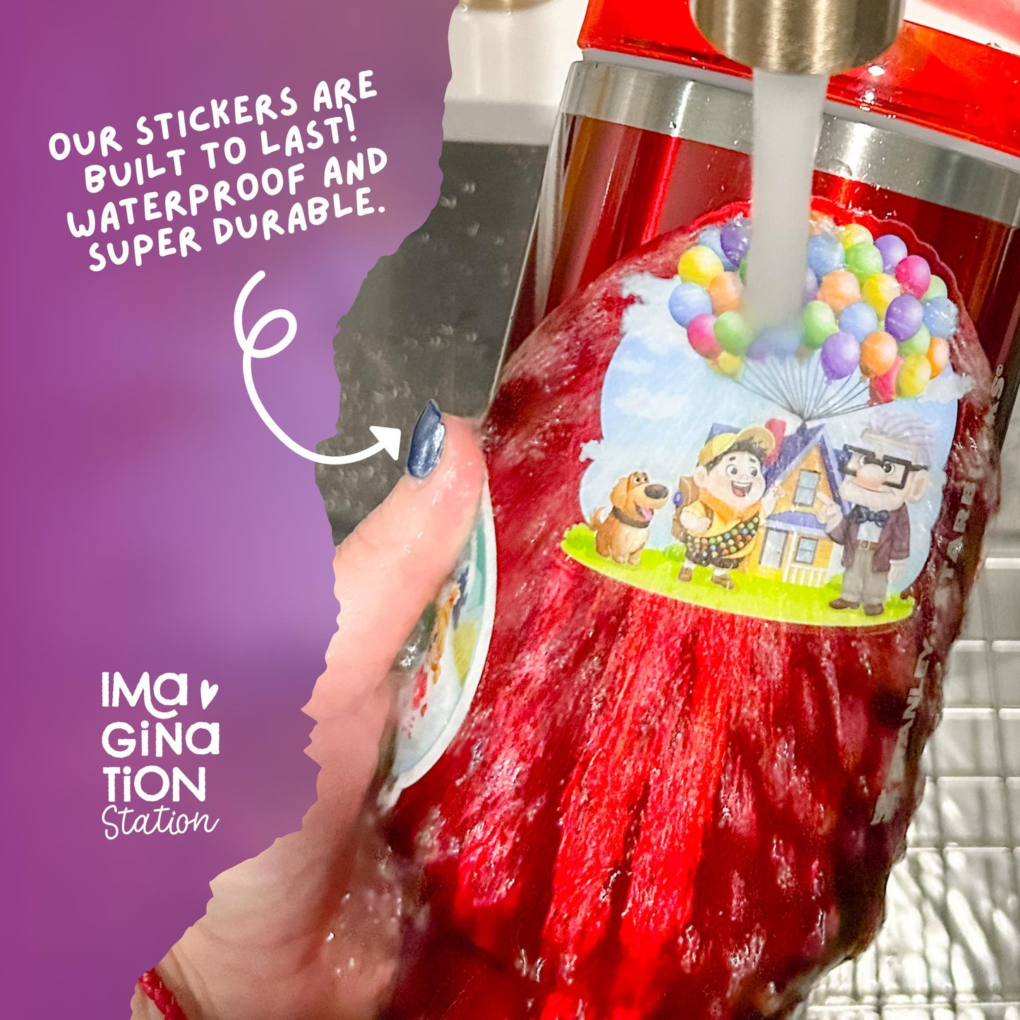 Imagination Station Winnie the Pooh and Friends sticker packaging ā Hundred Acre Wood gift
