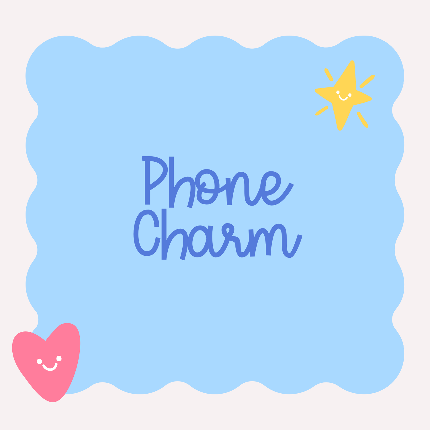 Phone Charm Collection – Disney acrylic phone holders with lanyards featuring Genie, Edna Mode, Sebastian and more