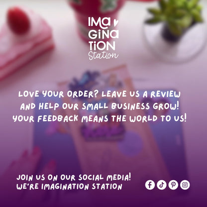 Imagination Station Luna Lovegood Harry Potter sticker packaging – Ravenclaw gift