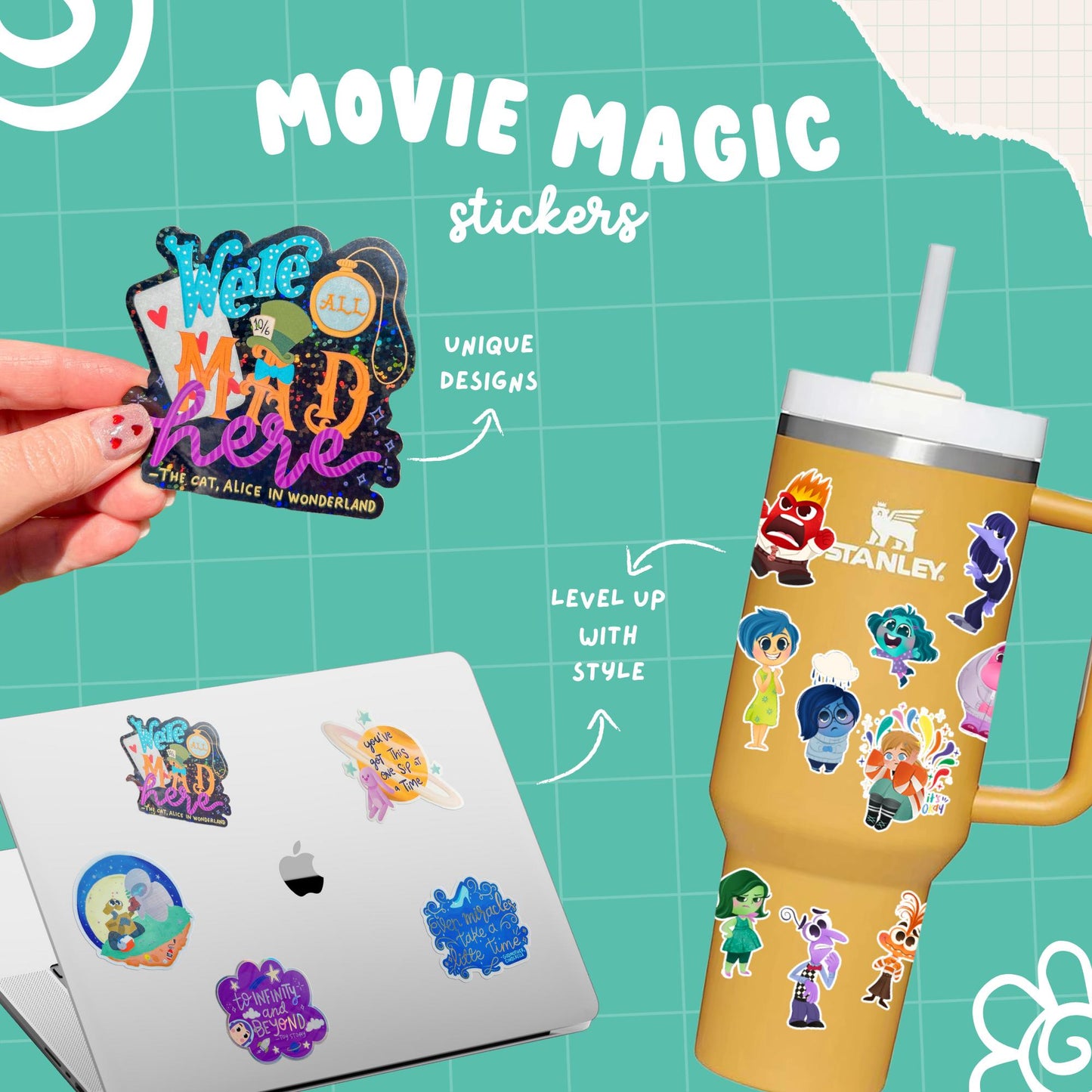 Imagination Station Bluey teacher sticker packaging – Disney teacher appreciation week gift