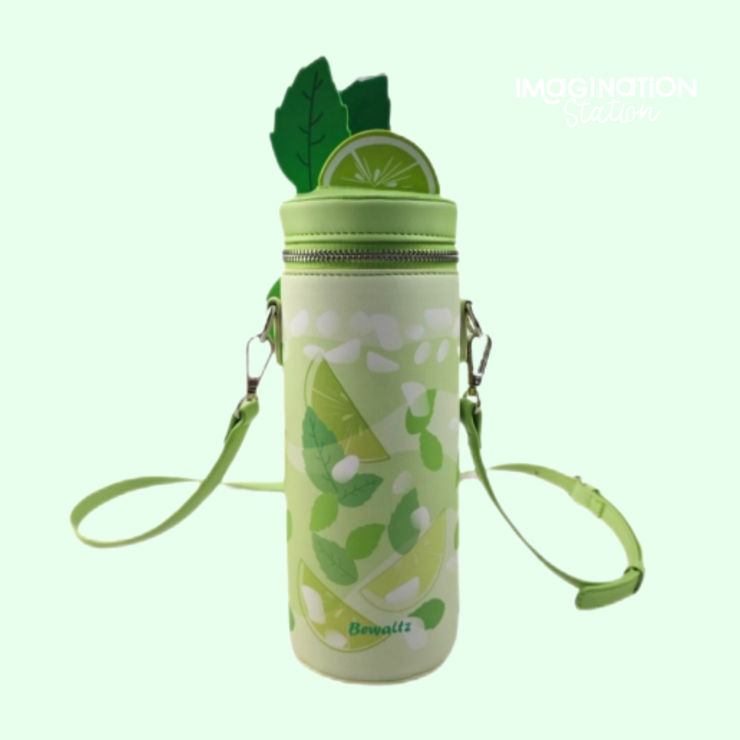 Mojito Lime Water Bottle Crossbody