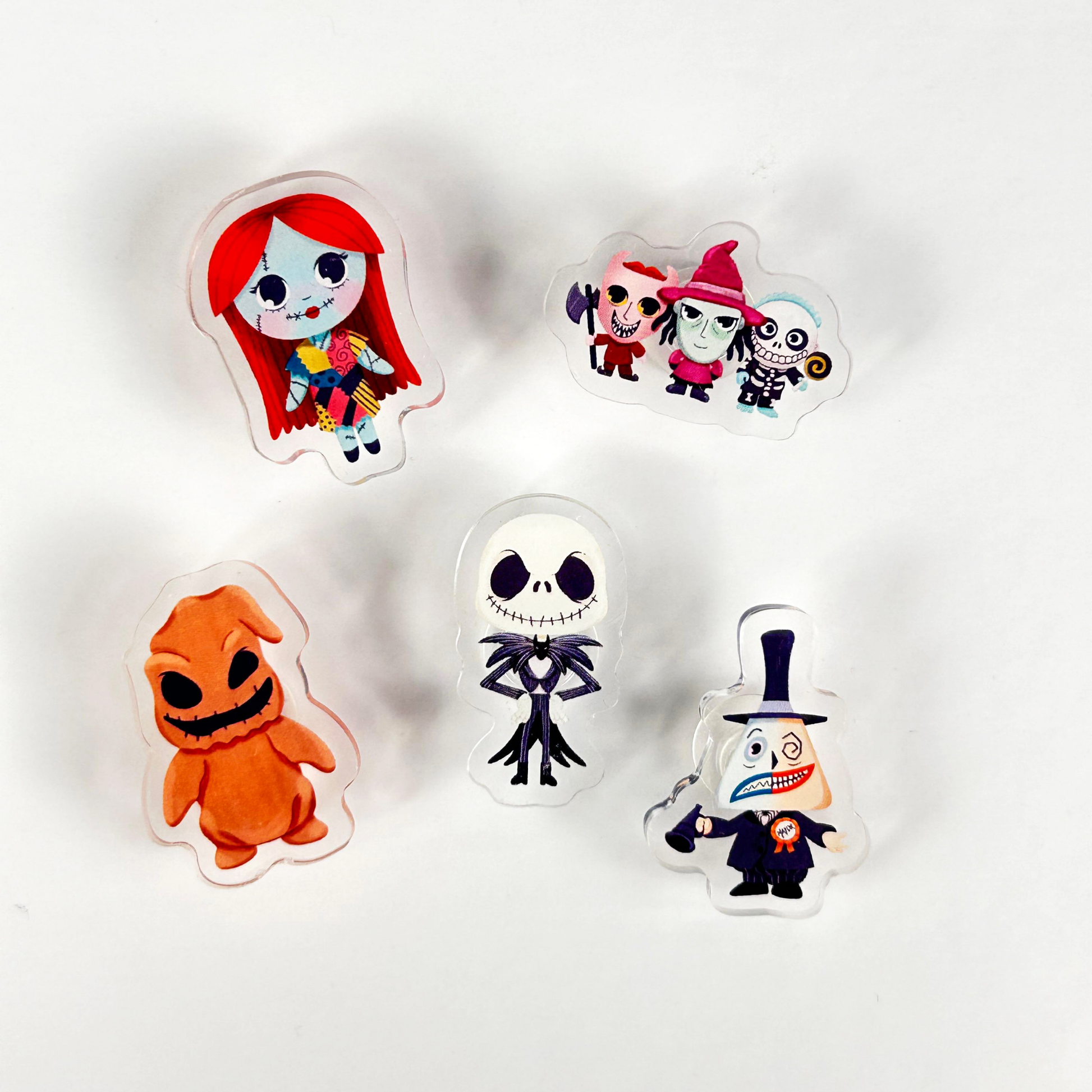 Halloween shoe charm close up – pumpkin ghost bat acrylic spooky croc charm