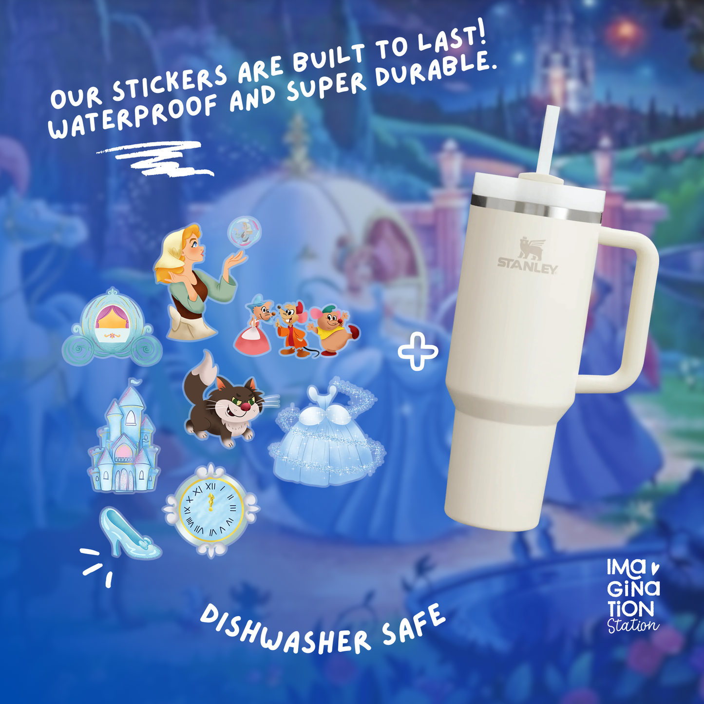 our sticker are built to last waterproof and super durable, dishwasher safe