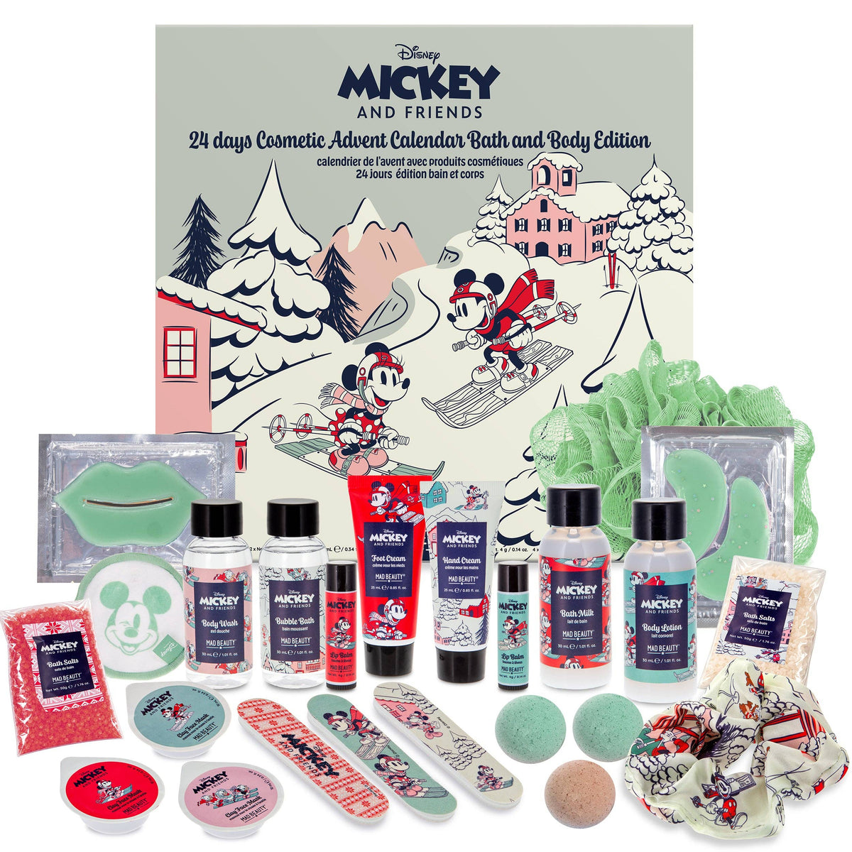 Advent Calendar Mickey Mouse 24 Day Bath & Body Edition