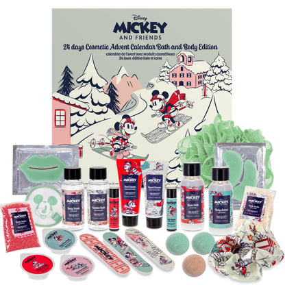 Advent Calendar Mickey Mouse 24 Day Bath & Body Edition