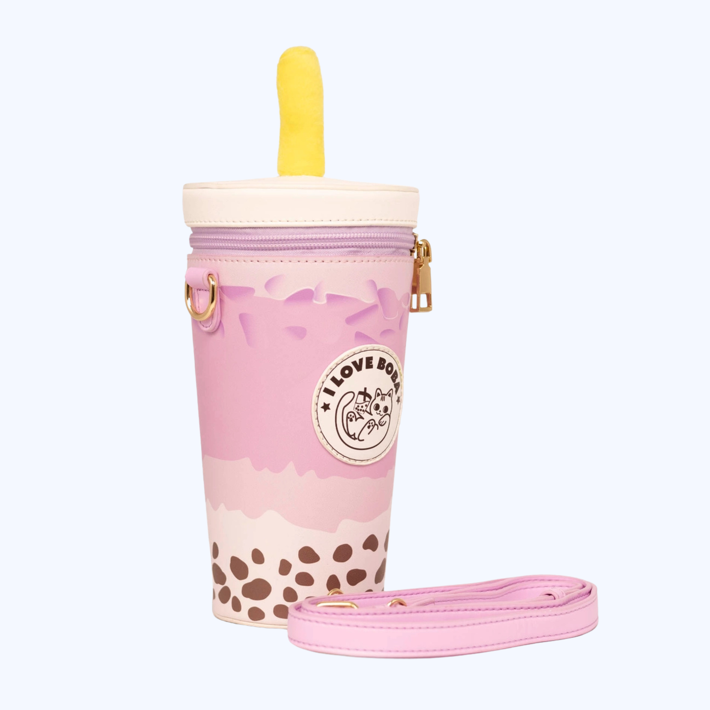 Boba Milk Tea Crossbody Bag – Novelty Purse in Original & Taro
