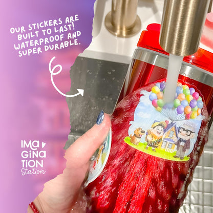 Imagination Station Turning Red red panda sticker packaging – Disney Pixar 4Town fan gift