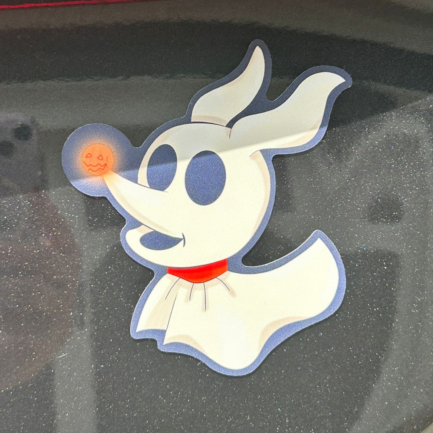 Zero from Nightmare Before Christmas Magnet - Weatherproof Vinyl.