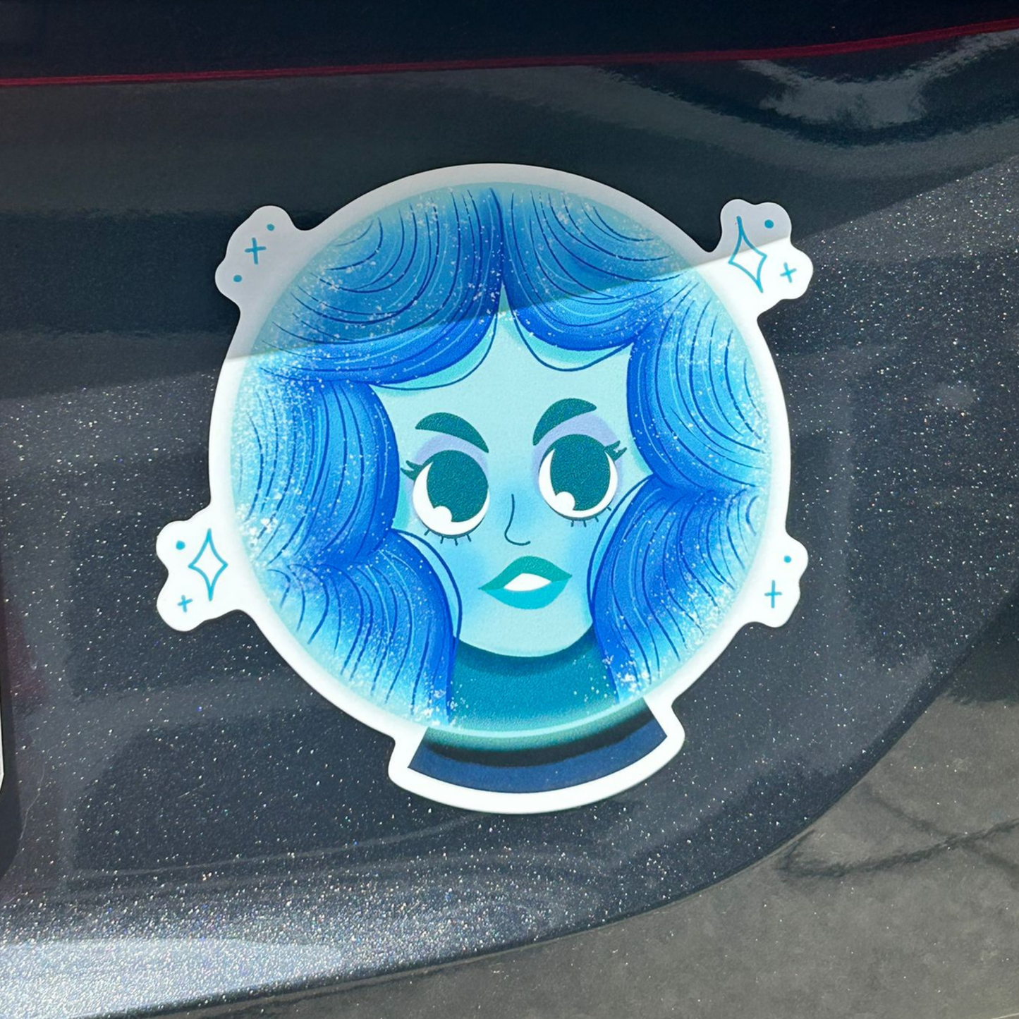 Haunted Mansion Madame Leota Magnet - Weatherproof Vinyl