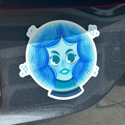 Haunted Mansion Madame Leota Magnet - Weatherproof Vinyl
