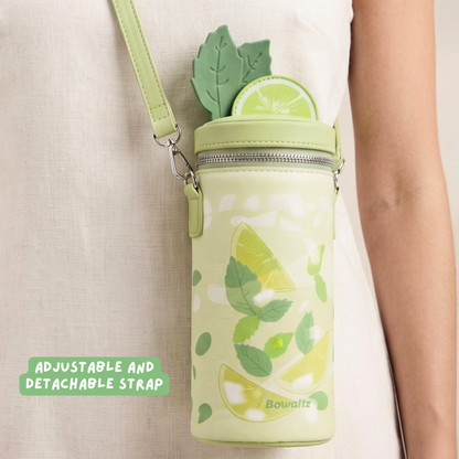 Mojito Lime Water Bottle Crossbody