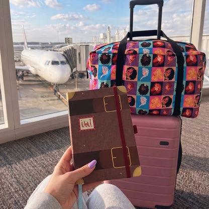 The Getaway Vol. 1 – A6 Bullet Journal Travel Notebook with Metallic Sticker Sheet & Surprise Gift