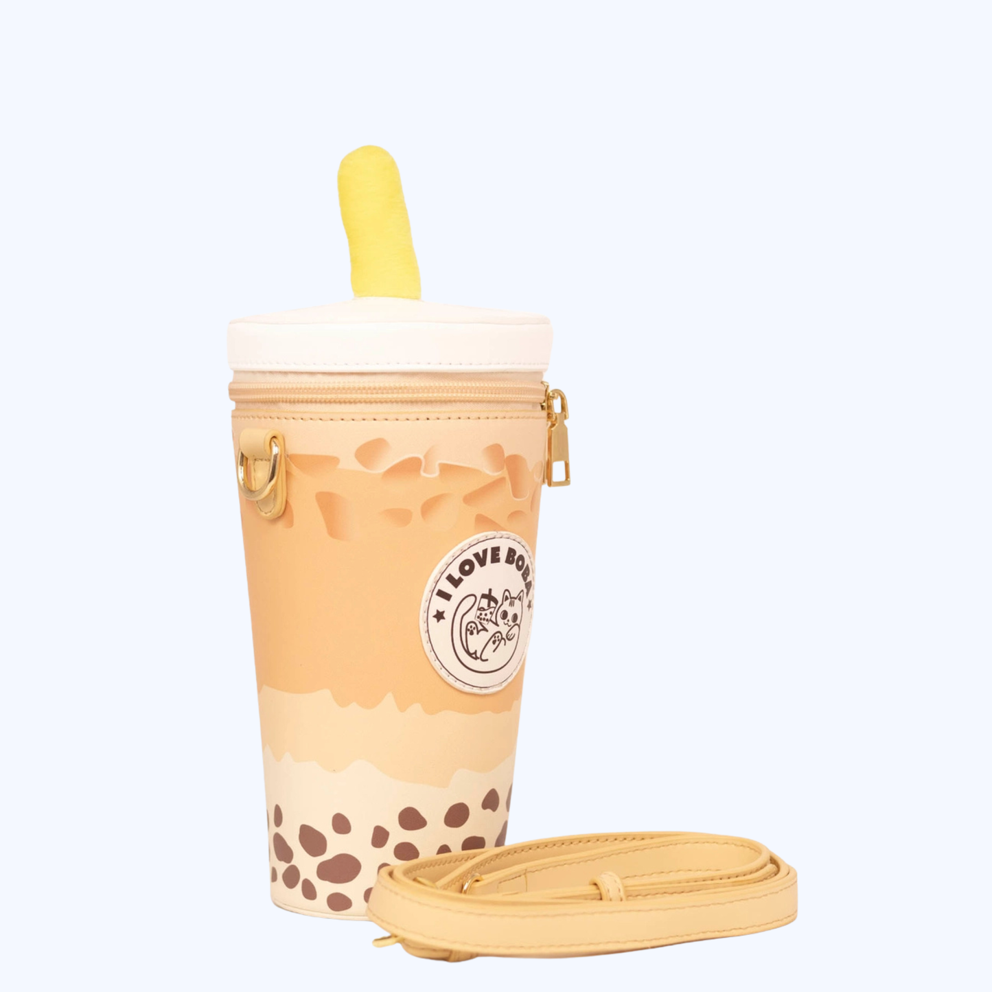 Boba Milk Tea Crossbody Bag – Novelty Purse in Original & Taro