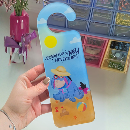 Winnie the Pooh Eeyore door hanger packaging – Imagination Station personalized Disney nursery gift