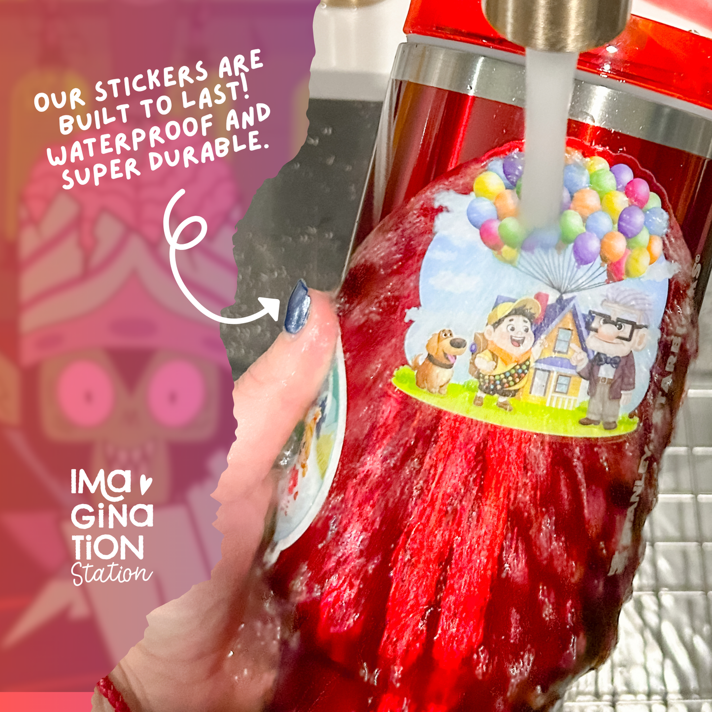 Mojo Jojo Sticker - Waterproof Glossy Mirror Effect