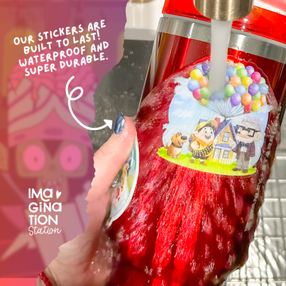 Mojo Jojo Sticker - Waterproof Glossy Mirror Effect