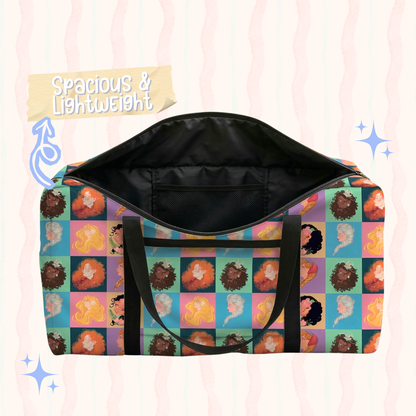 Princess Weekender travel bag size reference – Disney park trip duffle dimensions