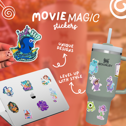 Imagination Station Frollo Hunchback Notre Dame sticker packaging – Disney villain collector gift
