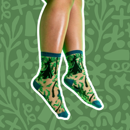 Sock Candy sheer socks color variants – women's lightweight crew socks available colors