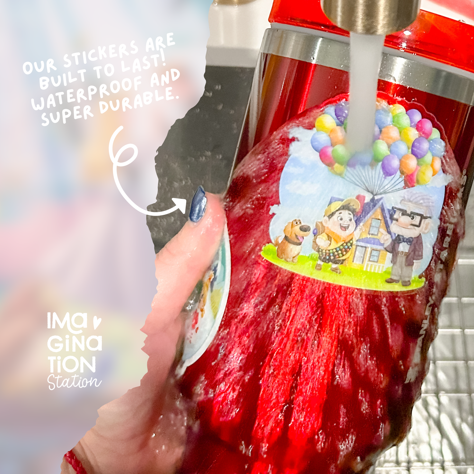 Imagination Station Sleeping Beauty sticker sheet packaging – Disney princess fan gift