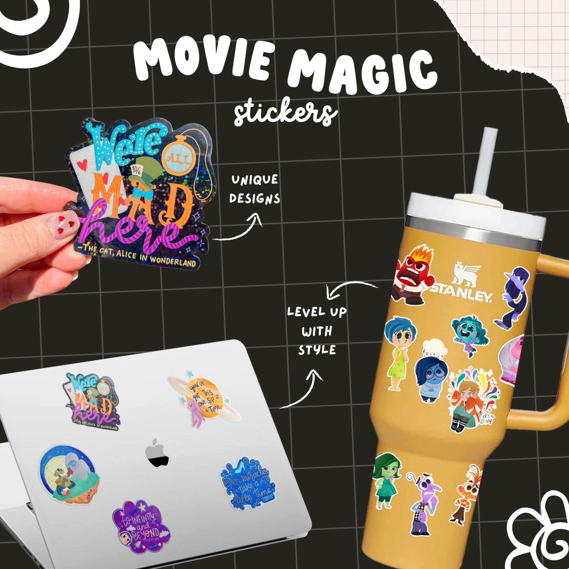 Imagination Station Hogwarts Express Harry Potter sticker packaging – Potterhead gift