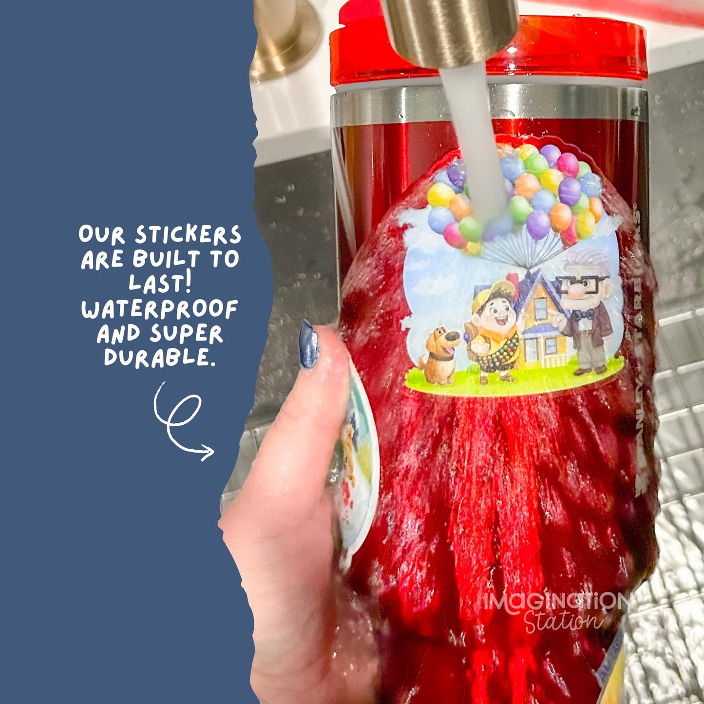 Hunchback quote sticker on tumbler – Esmeralda God Help Outcasts mirror Disney vinyl