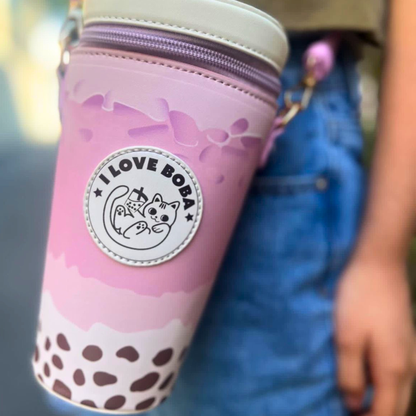 Boba Milk Tea Crossbody Bag – Novelty Purse in Original & Taro