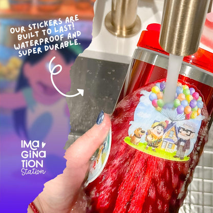 Lilo & Stitch Stanley 40oz Tumbler + Waterproof Glitter Sticker Set