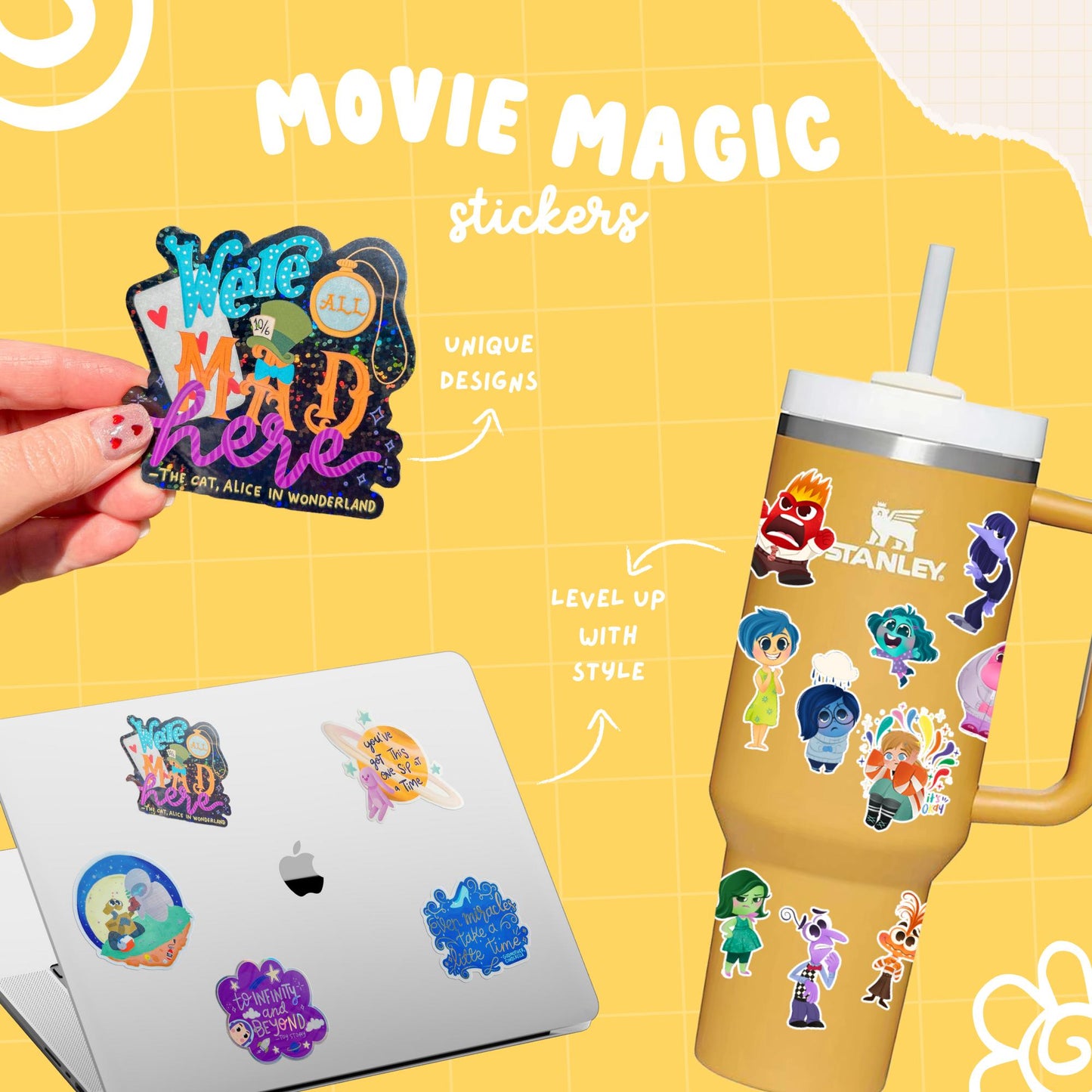 Imagination Station Hercules Zero to Hero sticker packaging – Disney inspirational gift