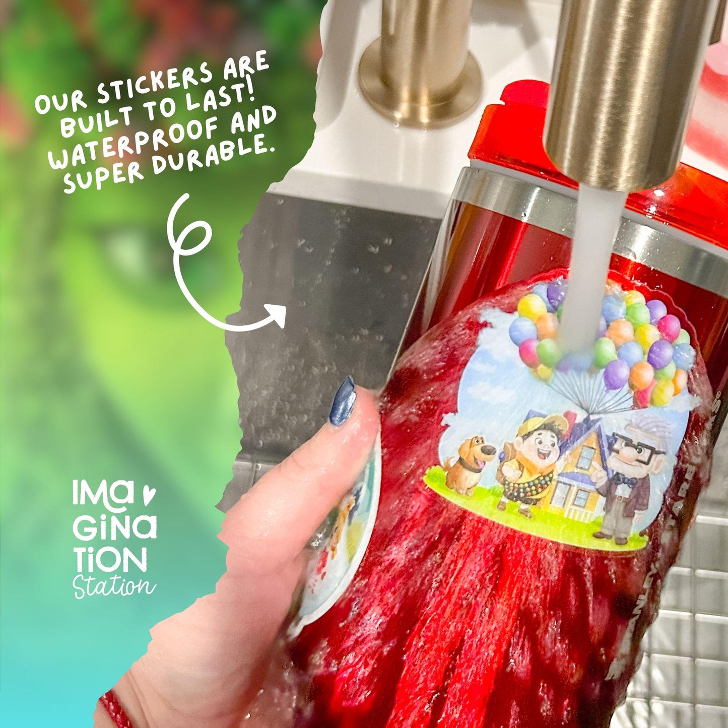 Moana 40oz tumbler color options – Stanley-style Disney princess bundle selection