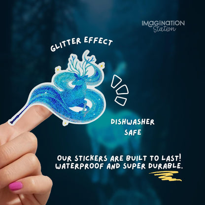 Expecto Patronum sticker on water bottle – 2.3 x 3 inch Harry Potter patronus charm vinyl