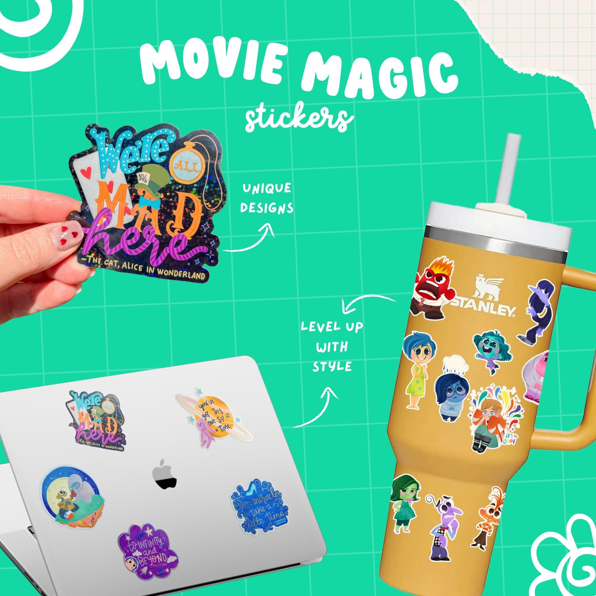 Imagination Station Moana Ocean Adventure sticker packaging – Disney wayfinder gift