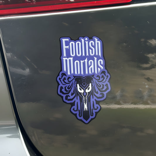 Foolish Mortals Magnet - Disney Haunted Mansion Collectible