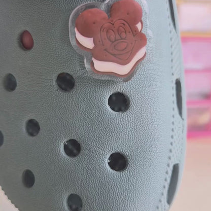 Disney Snacks Shoe Charms – Custom Acrylic Croc Accessories for Disney Parks Fans