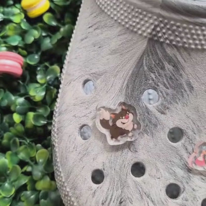 Cinderella Glass Slipper Shoe Charm – Acrylic Disney Princess Croc Charm