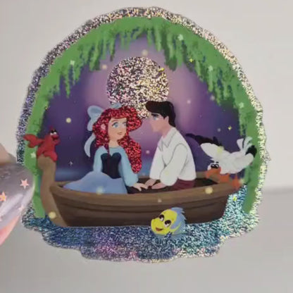 Ariel The little Mermaid Sticker - Waterproof Pixie Dust Effect