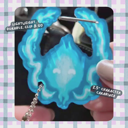 Will O' the Wisps Brave Acrylic Carabiner Charm - Disney Pixar