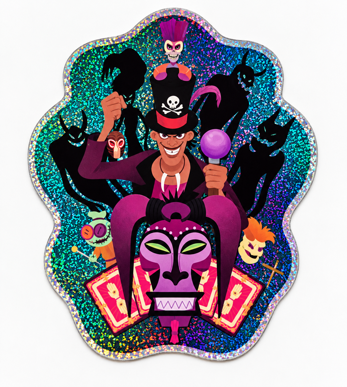 Dr. Facilier villain sticker – Build Your Villain Bundle