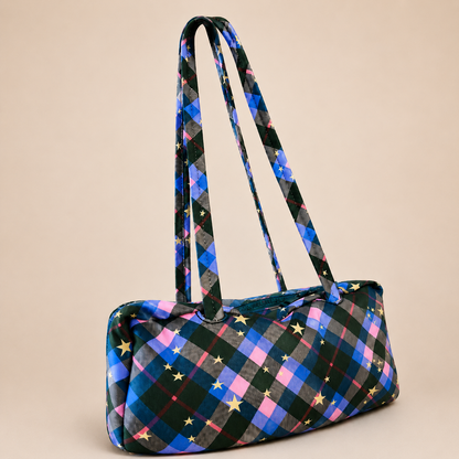 Magical Tote – Starry Plaid Tote Bag + Free Mystery Carabiner